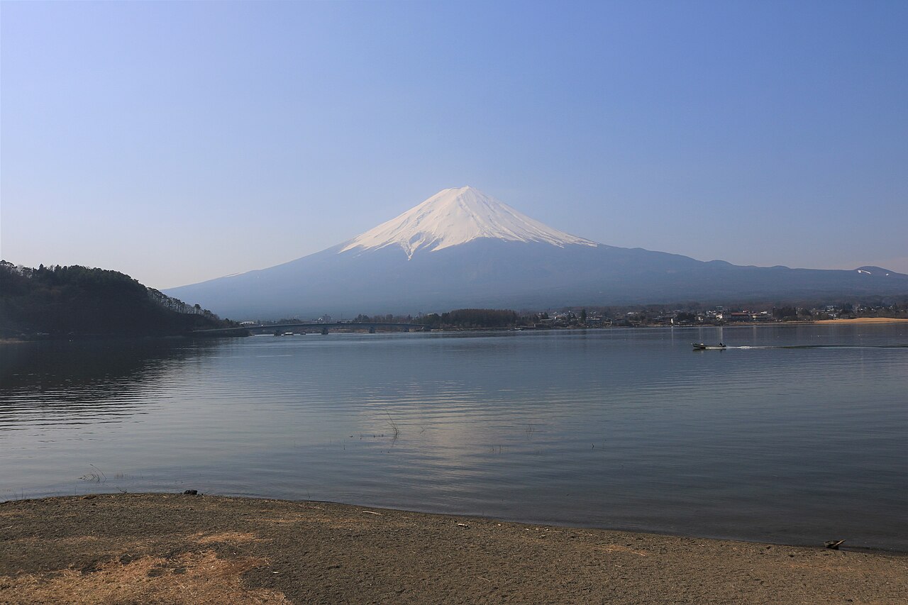 Mount Fuji from Lake Kawaguchi