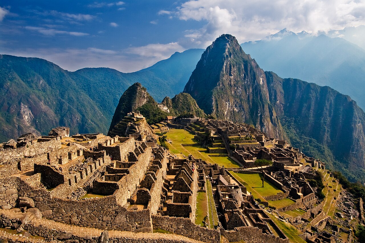 Machu Picchu morning landscape