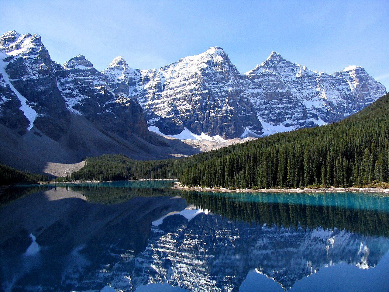 Moraine Lake in Canada