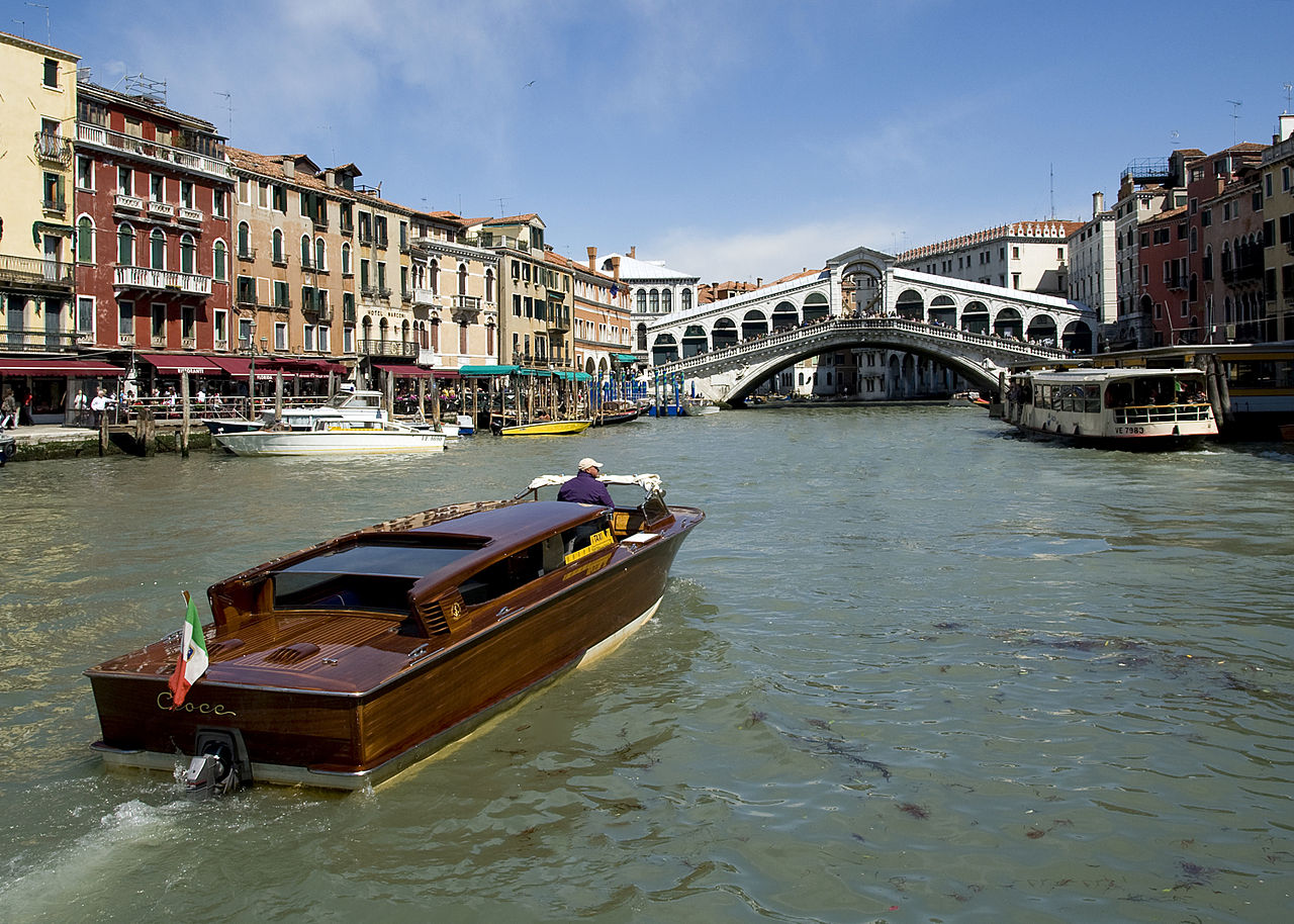 Rialto Bridge and Grand Canal Venice