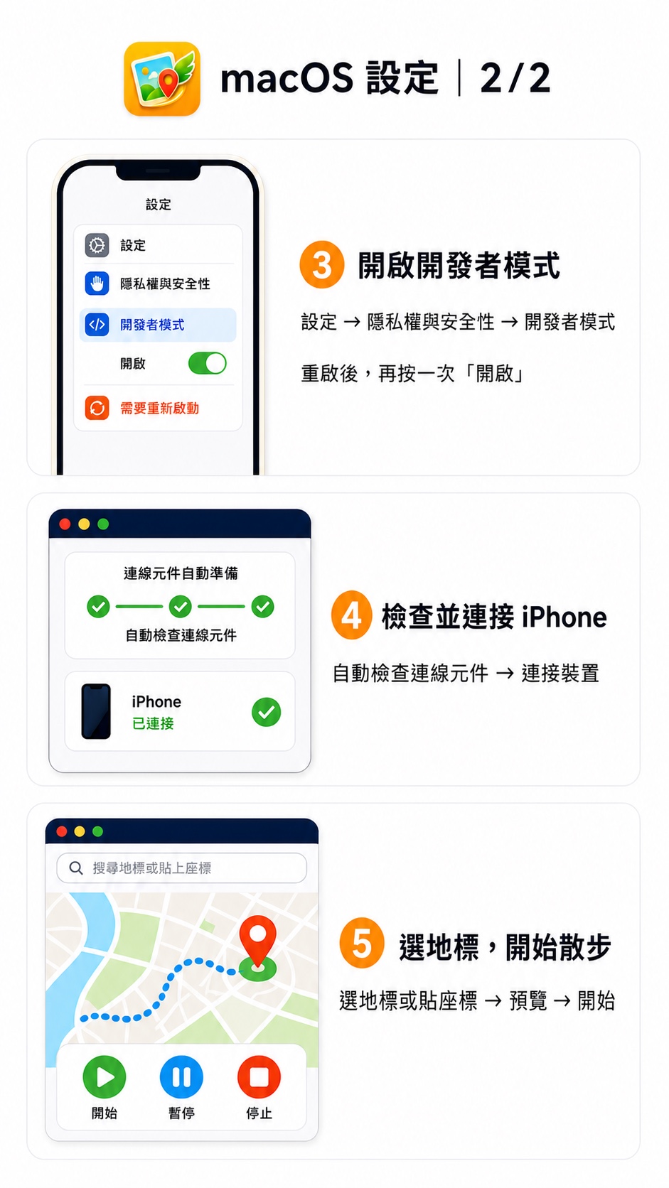 配備 M系列晶片的 Mac 開啟開發者模式、連接裝置與控制教學